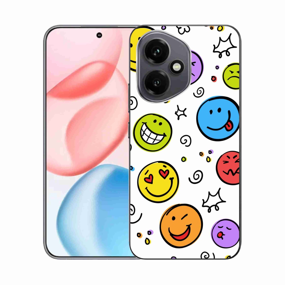 Zselés borítás mmCase a Honor 400-hoz - smiley-k