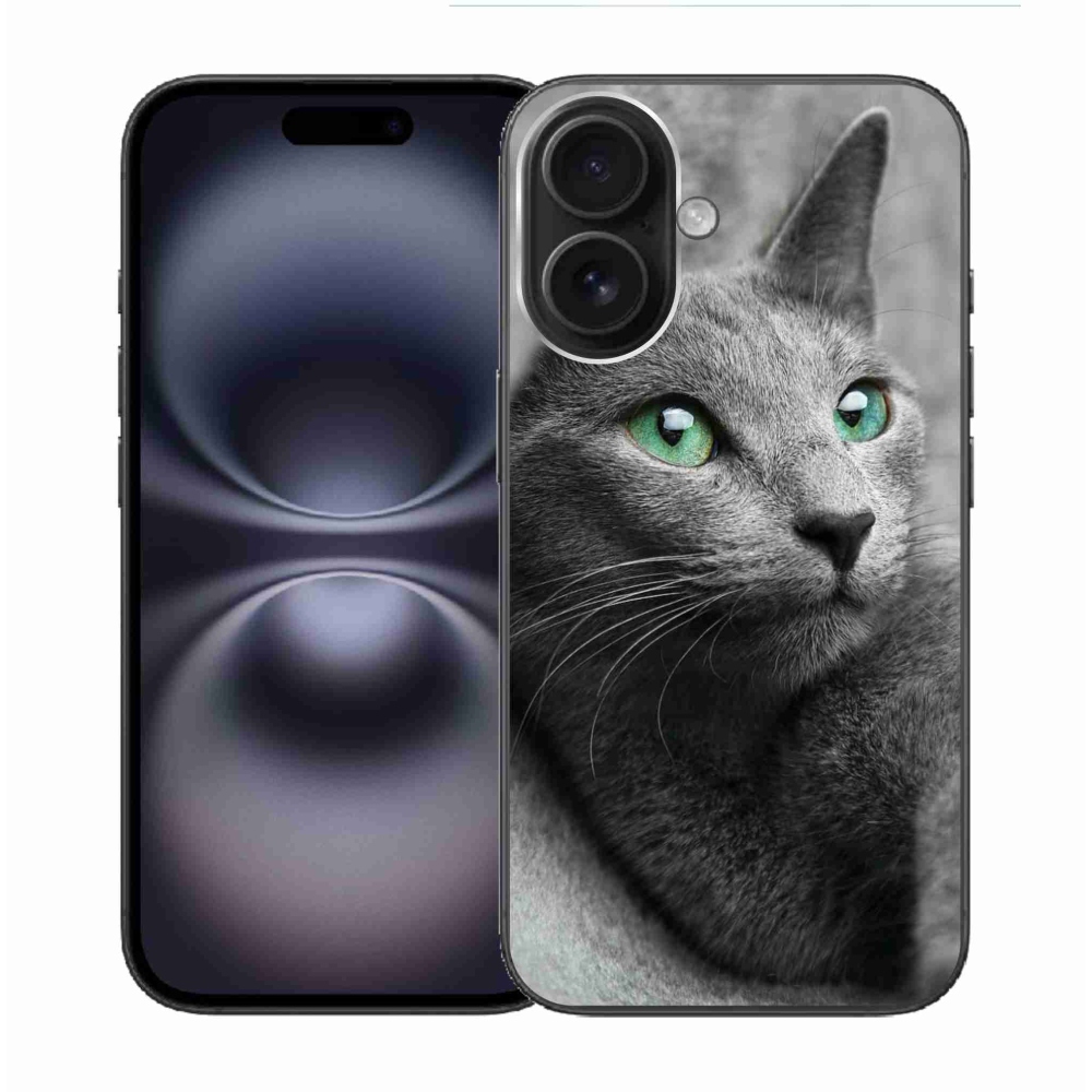 Zselés borítás mmCase iPhone 16-hoz - cat 2