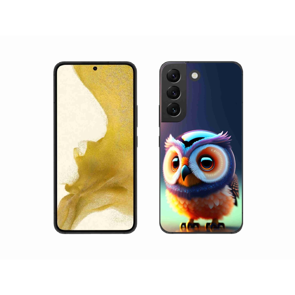 Zselés borítás mmCase Samsung Galaxy S22 5G - bagoly