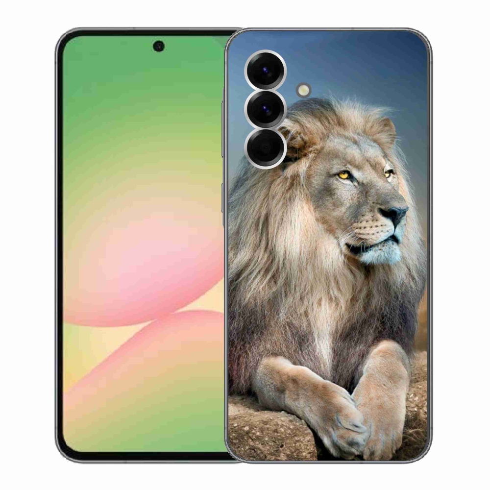 Gél védőhuzat mmCase Samsung Galaxy A56 5G - Lion 1