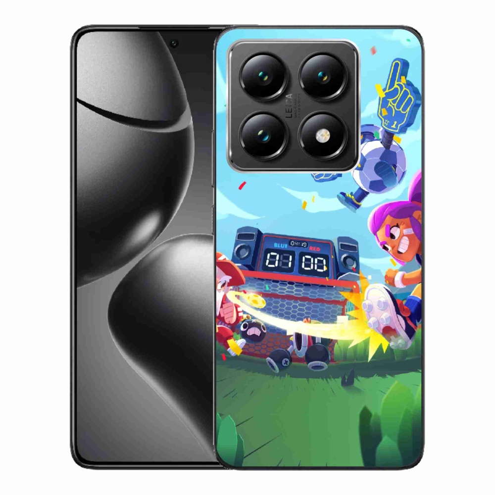 Gél borítás mmCase a Xiaomi 14T-hez - verekedés csillagok 1