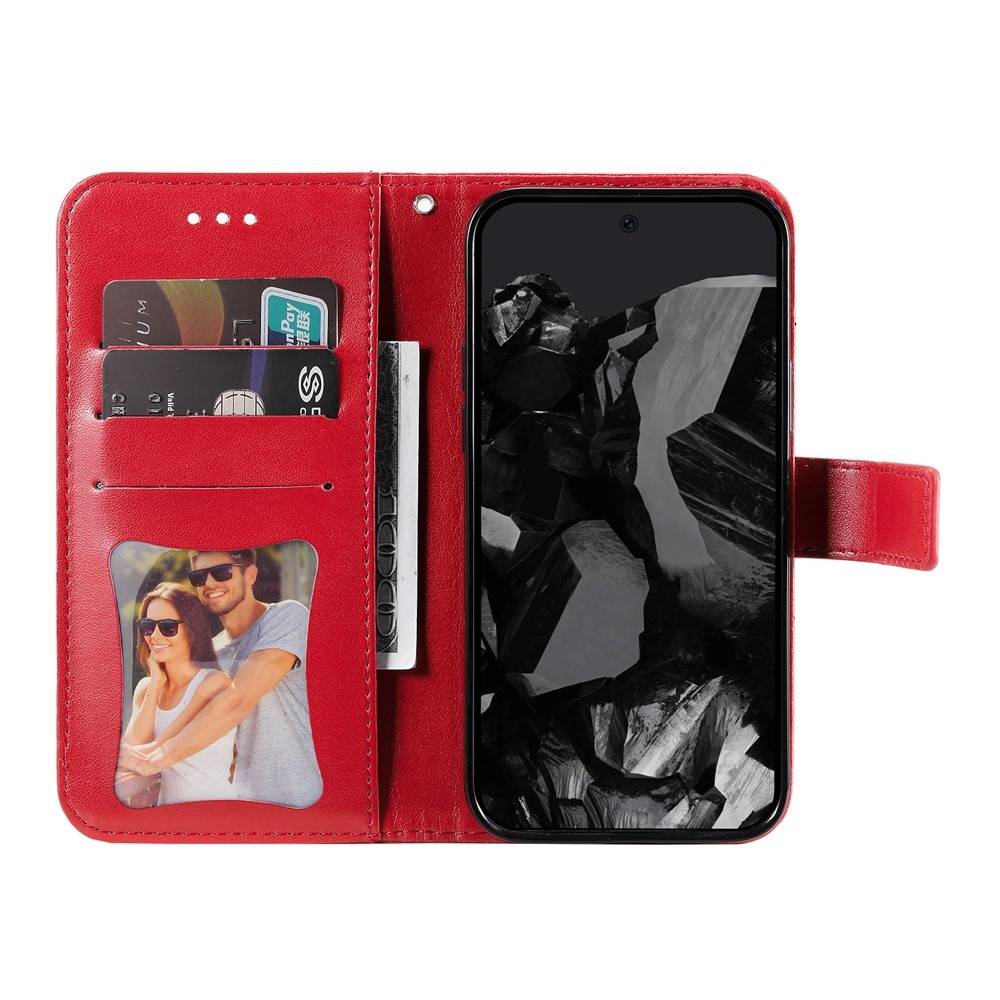 Mandala könyv tok a Google Pixel 10 Pro XL/Pixel 9 Pro XL készülékhez - piros színű