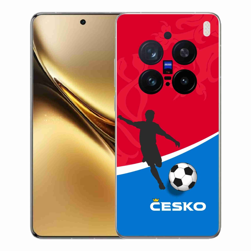 Gél borítás mmCase a Vivo X200 Pro 5G készülékhez - futball Csehország