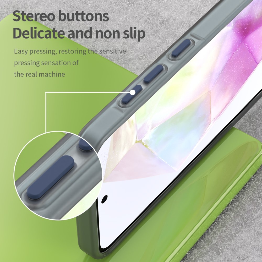 Candys matt zselés tok Samsung Galaxy A36 5G/A56 5G - sötétkék színben