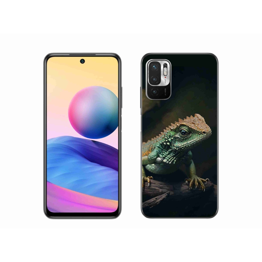 Gél borítás mmCase a Xiaomi Poco M3 Pro/5G készülékhez - gyík