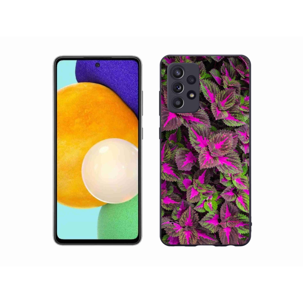 Gél borító mmCase Samsung Galaxy A52s 5G - virágok 10