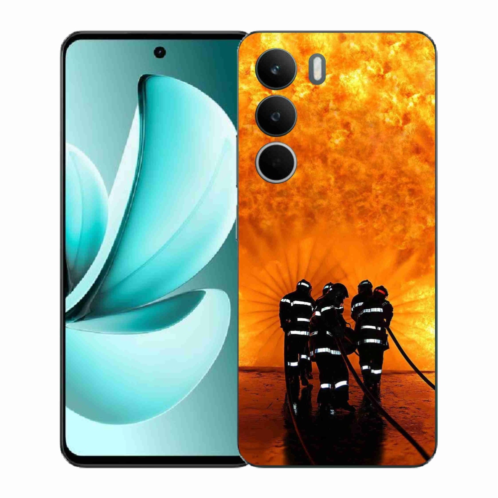 Zselés borítás mmCase a Realme C71 készülékhez - tűz