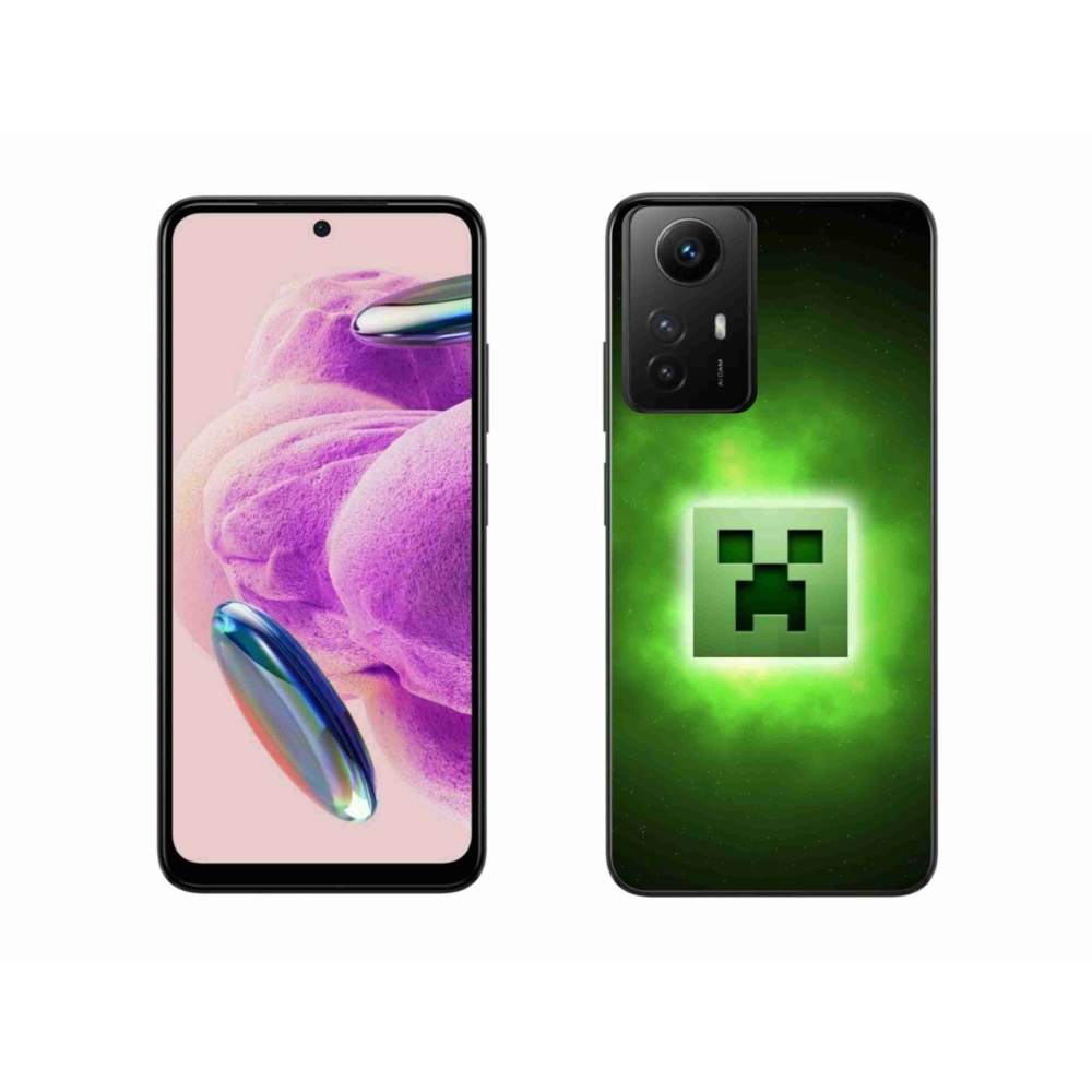 Gél borítás mmCase a Xiaomi Redmi Note 12S számára - minecraft