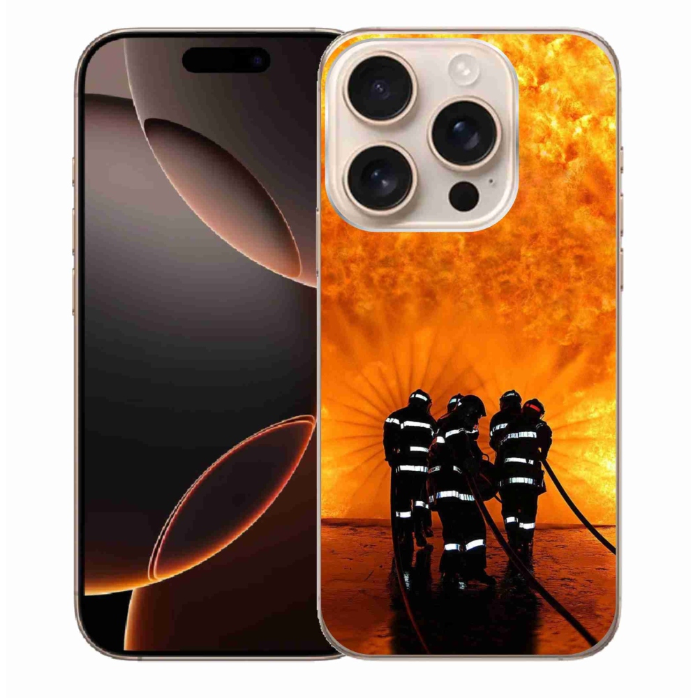 Gél védőburkolat mmCase iPhone 16 Pro Max készülékhez - Tűz