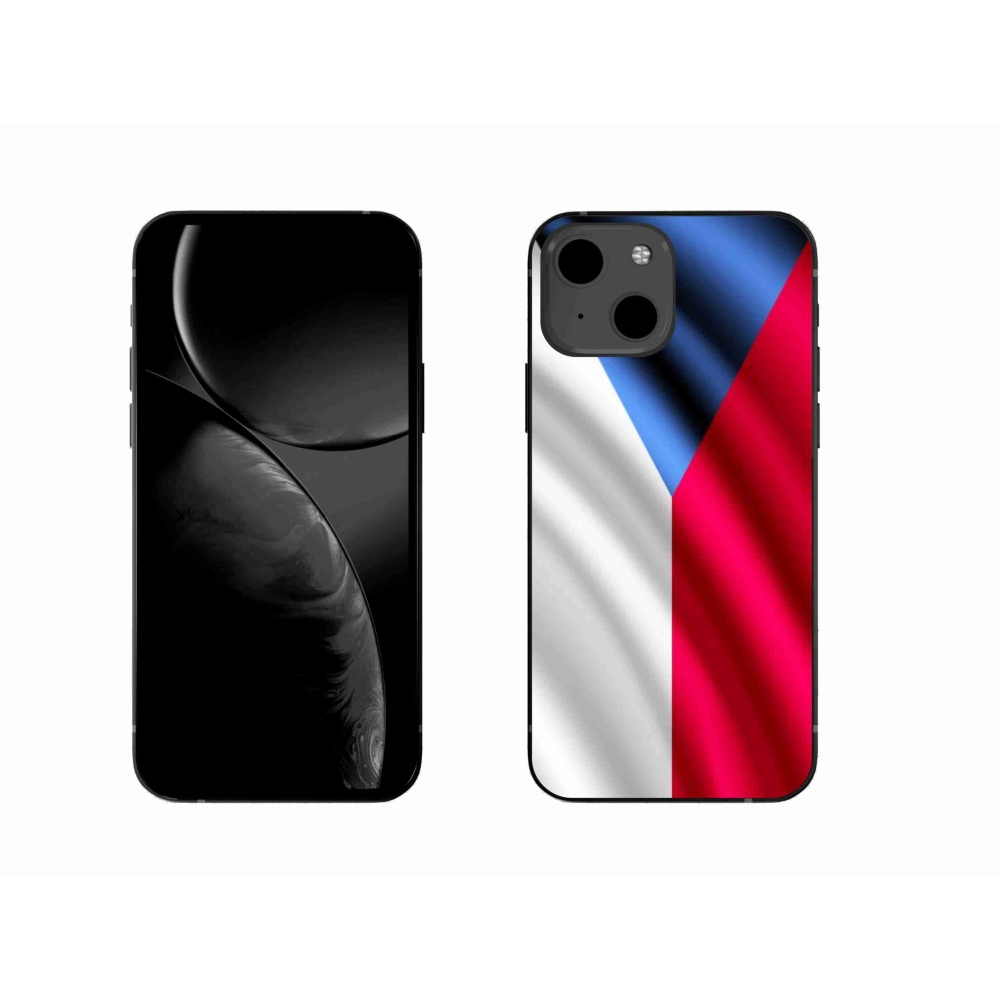 Zselés borítás mmCase iPhone 13 6.1 - Cseh zászlóhoz