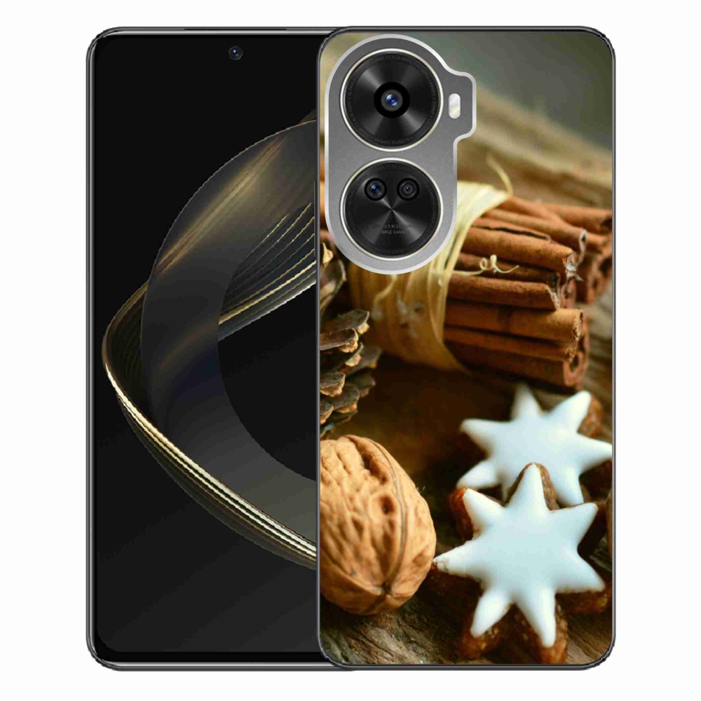 Gél borítás mmCase a Huawei Nova 12 SE-hez - fahéj és mézeskalács