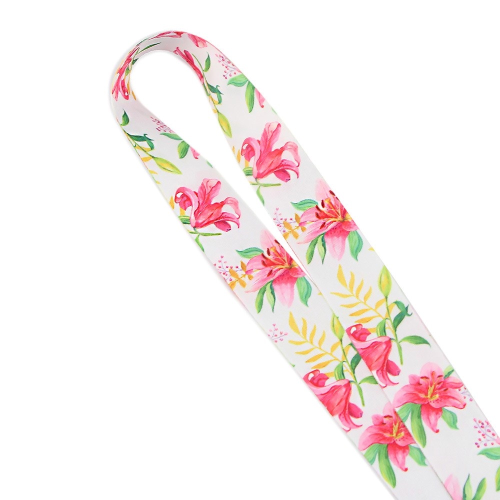 Virágmintás nyakpánt a pisztolytáskához - H minta