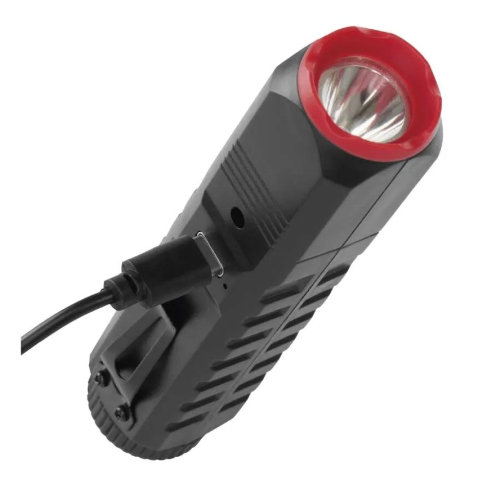 LED újratölthető műanyag zseblámpa P4720, 120 lm