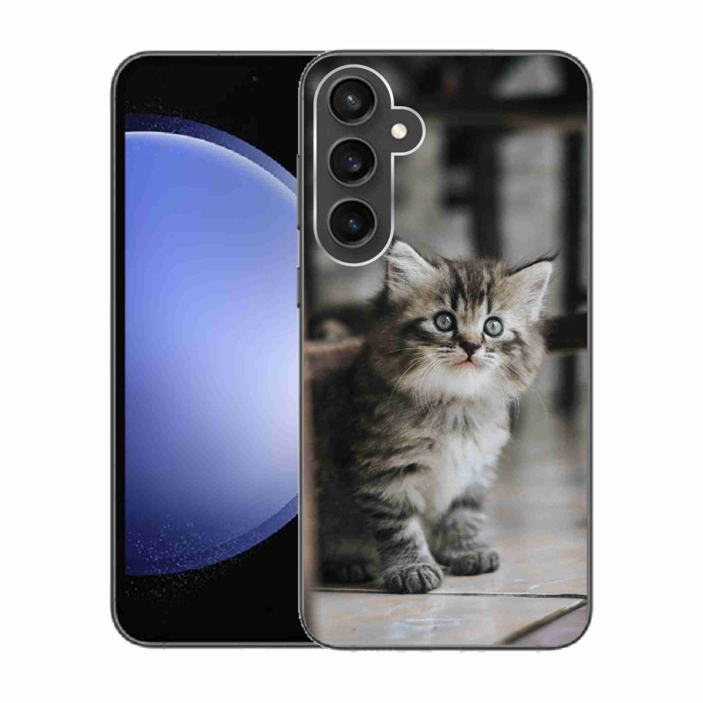 Gél védőhuzat mmCase Samsung Galaxy S23 FE - cica