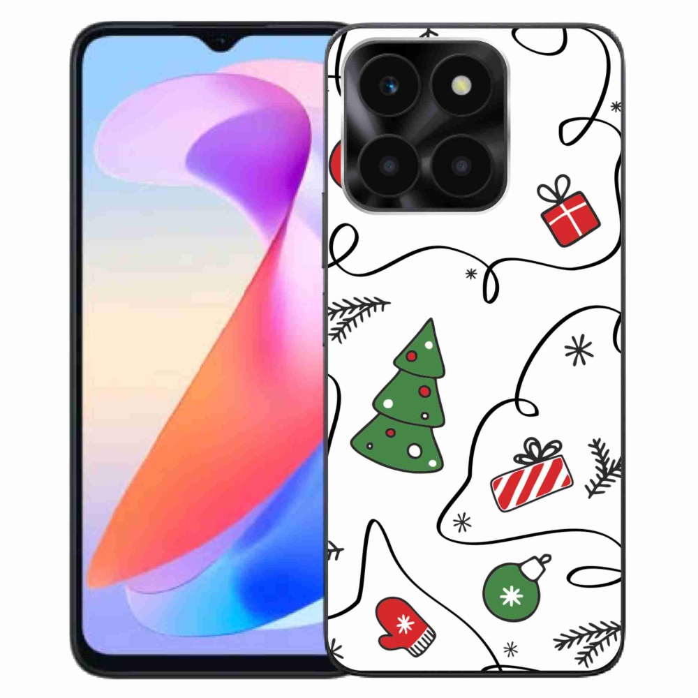 Gél borító mmCase a Honor X6a készülékhez - karácsonyi motívumok
