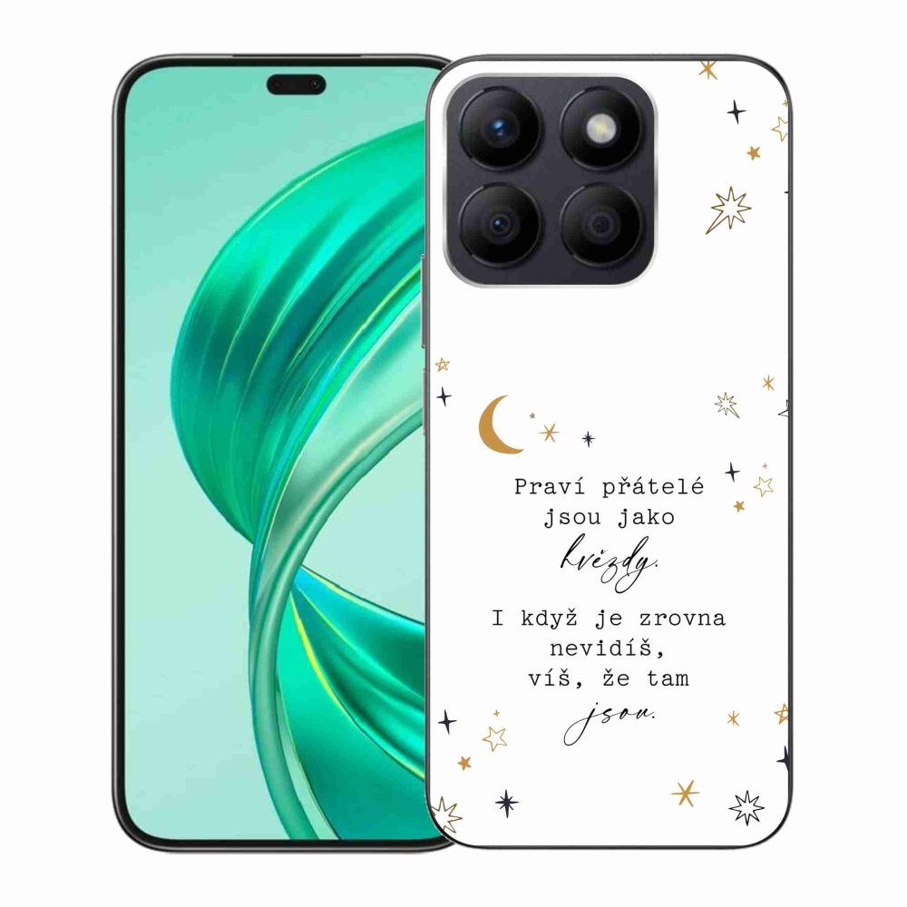 Zselés borítás mmCase a Honor X8b készülékhez - idézem 6 fehér háttér