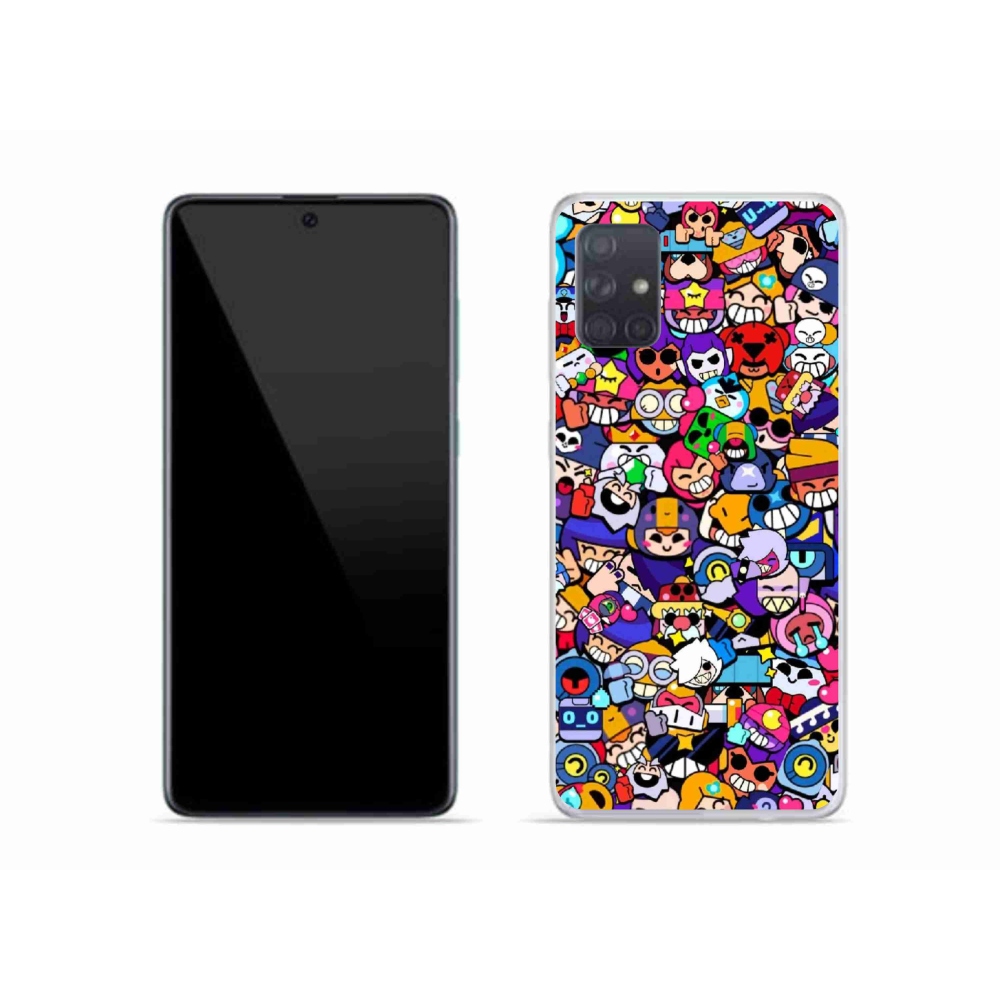Gél védőhuzat mmCase Samsung Galaxy A51 - brawl stars 2