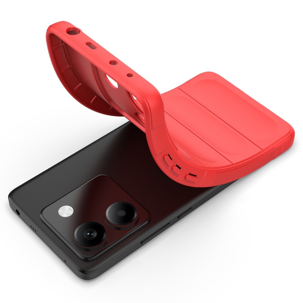 Rugg tartós zselés tok Xiaomi Poco M7 Pro 5G - piros