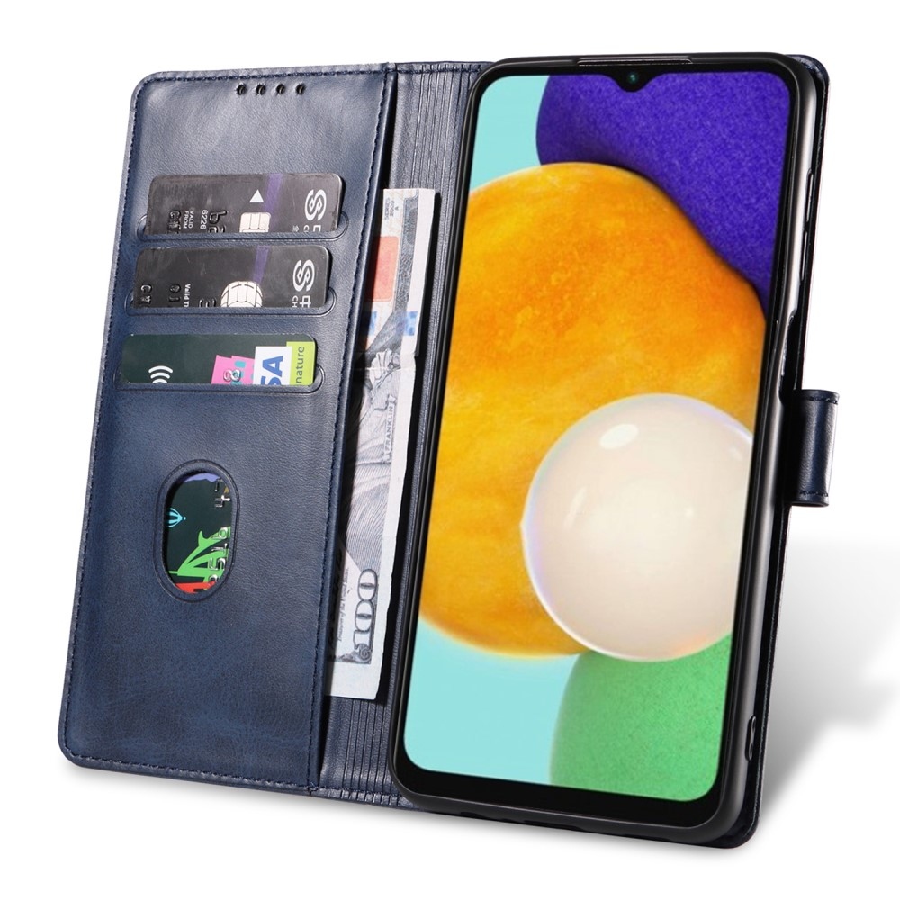 Zárható könyvtáska Samsung Galaxy A26 5G - kék