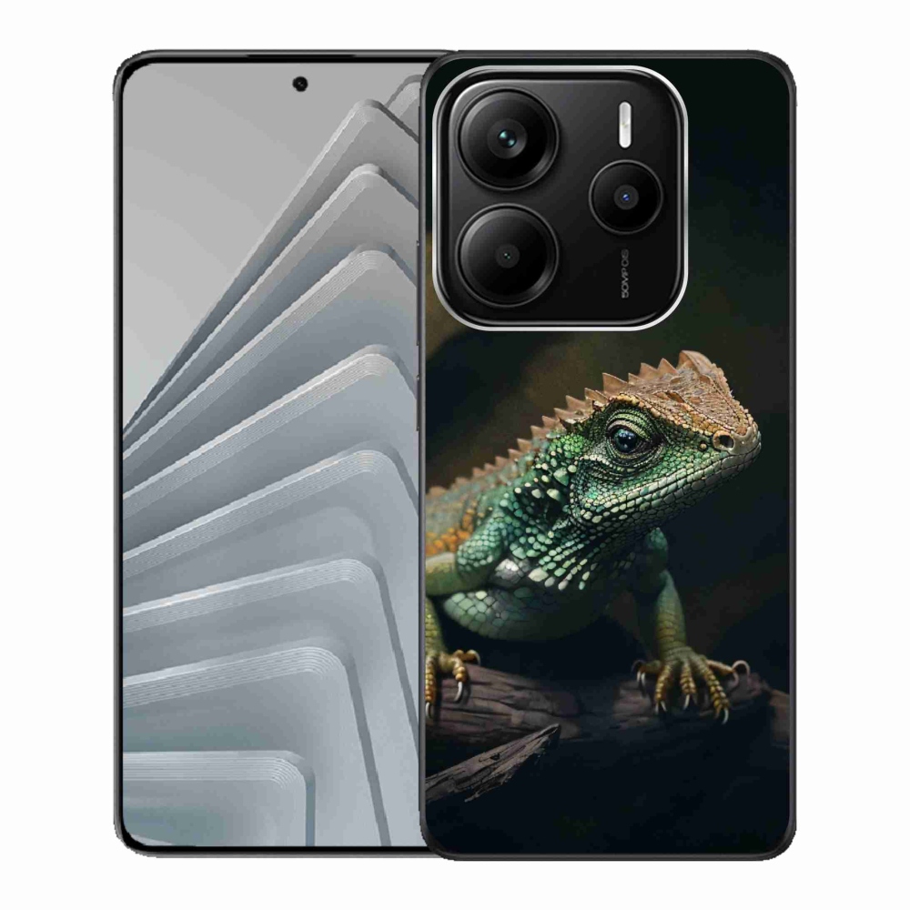 Gél borítás mmCase a Xiaomi Redmi Note 14 5G-hez - gyík