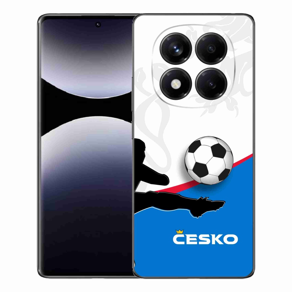 Gél borítás mmCase a Xiaomi Redmi Note 14 Pro - futball Csehország 3