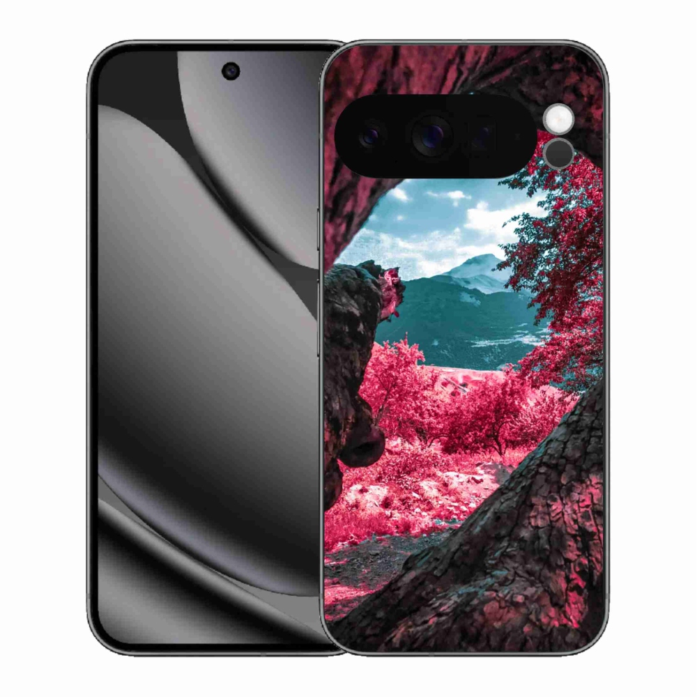 Gél borítás mmCase a Google Pixel 10 Pro XL-hez - hegyi kilátás