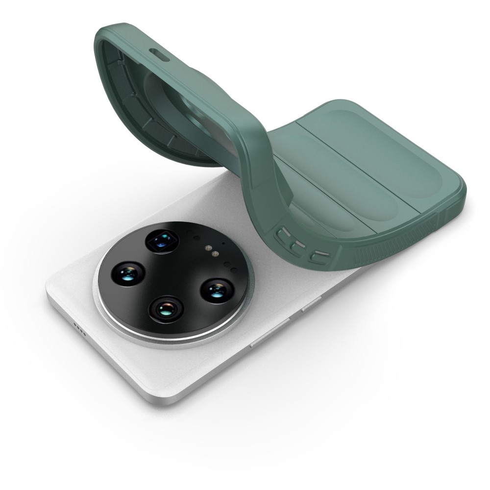 Rugg tartós zselés tok Xiaomi 14 Ultra - zöld