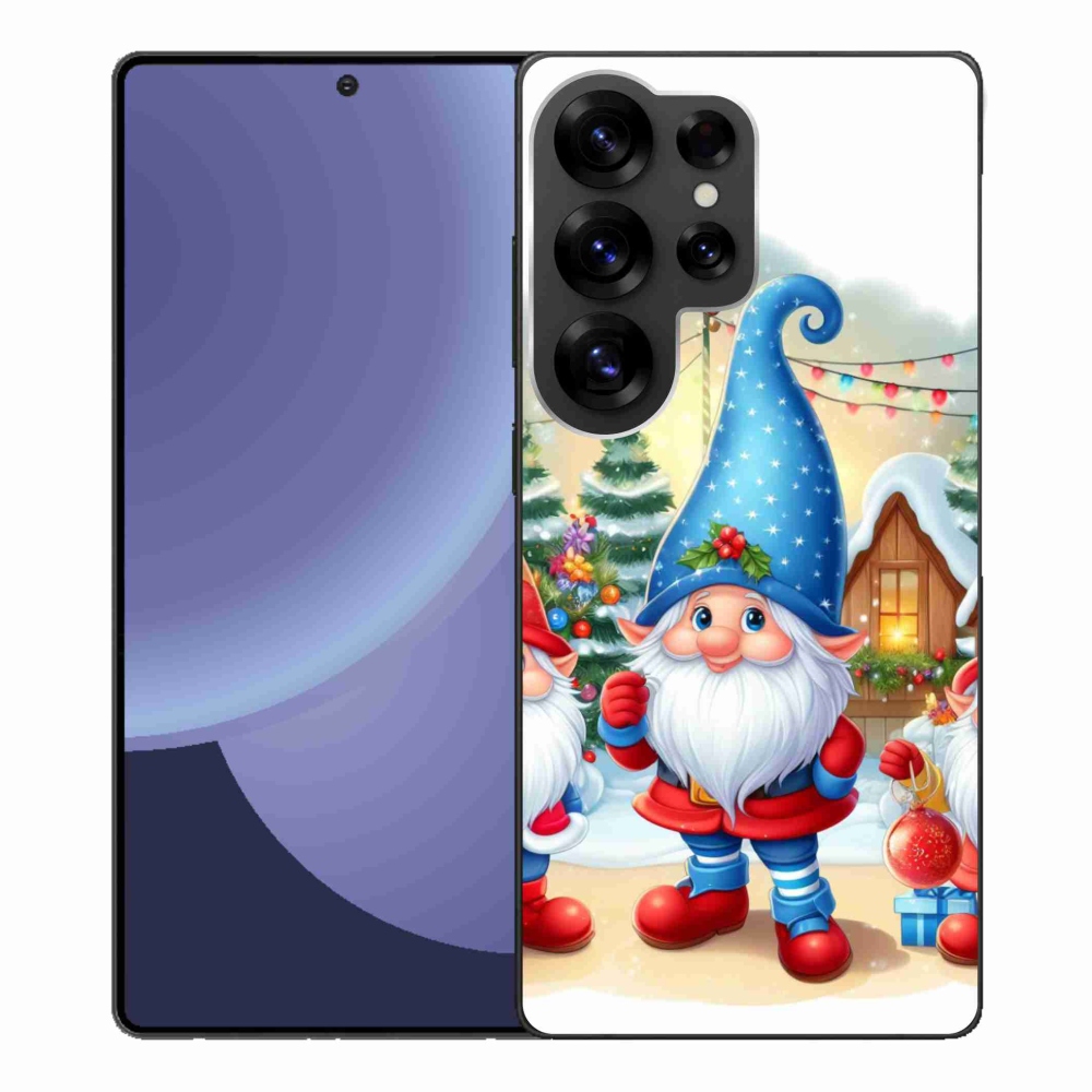 Gél borítás mmCase Samsung Galaxy S25 Ultra - Karácsonyi manók