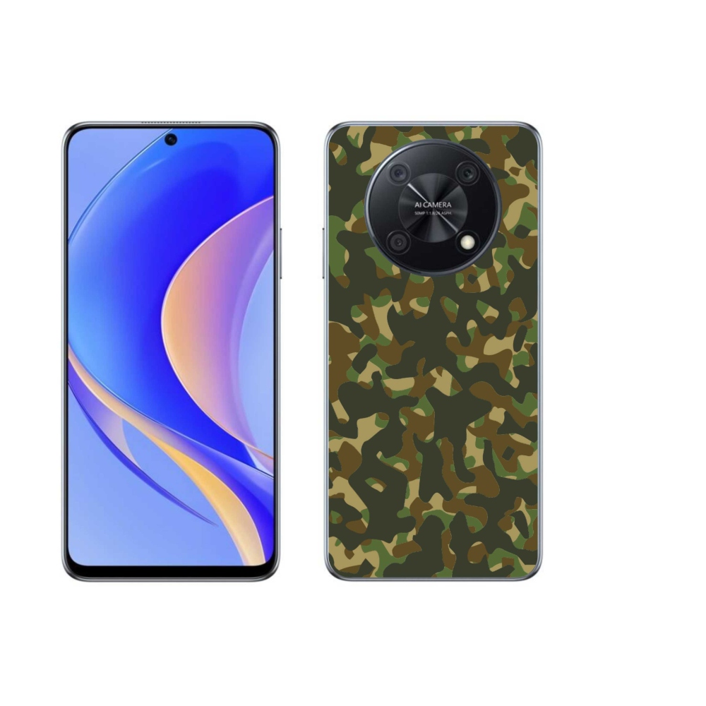 Gél borítás mmCase a Huawei Nova Y90 készülékhez - terepszínű minta 1