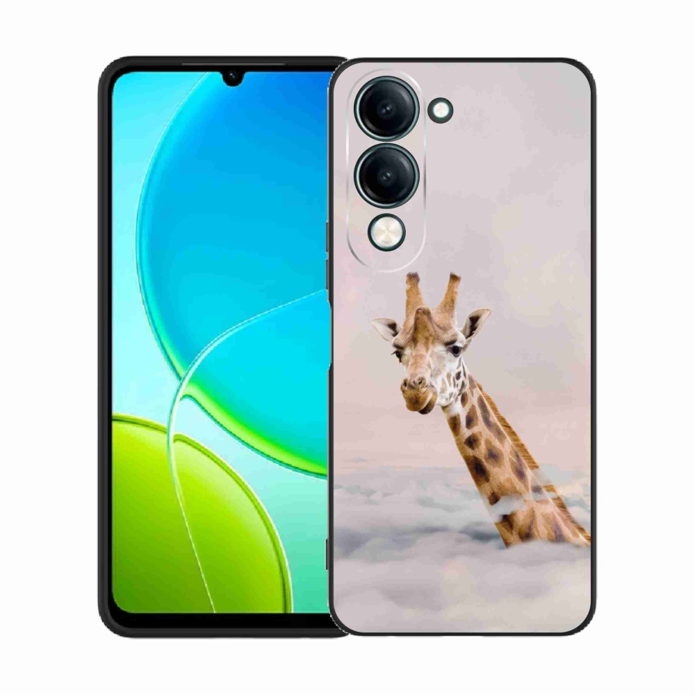 Gélburkolat mmCase a Vivo Y29s 5G-n - zsiráf a felhőkben