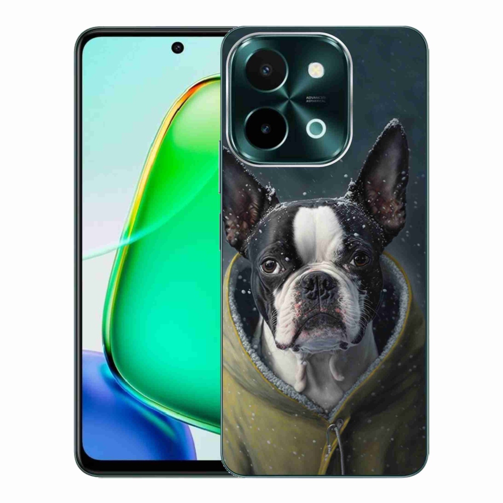 Gél védőburkolat mmCase a Vivo Y28-hoz - bulldog