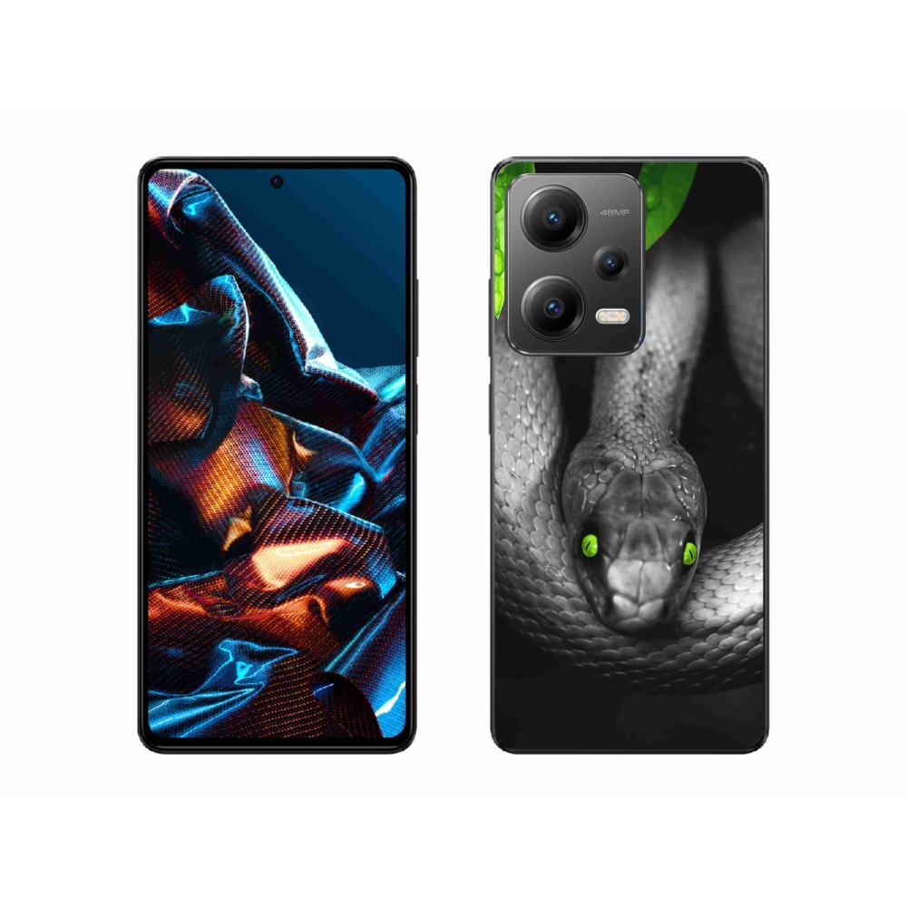 Gél borítás mmCase a Xiaomi Redmi Note 12 Pro 5G-hez - kígyó