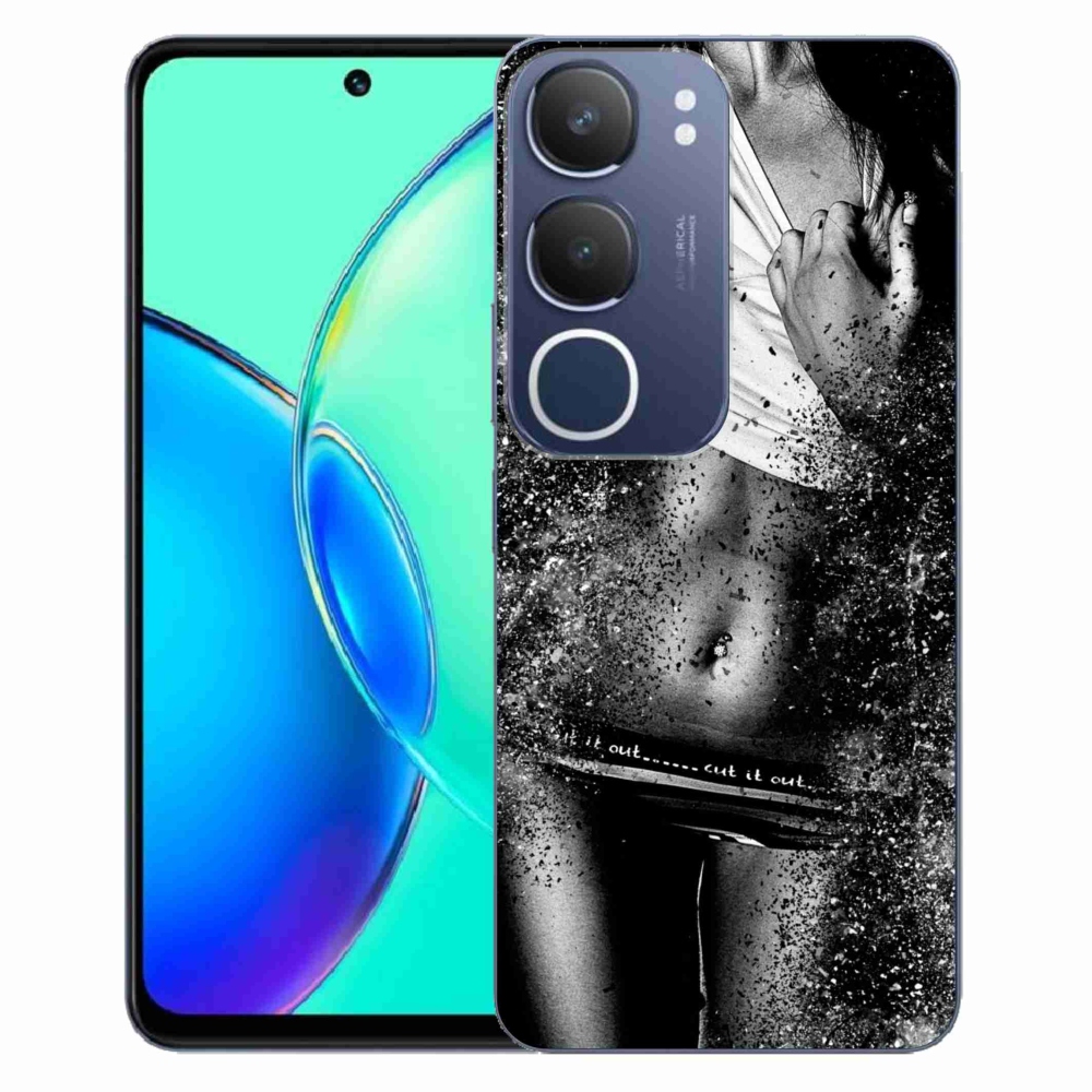 Gél borítás mmCase a Vivo Y19s készülékhez - szexi nő 1
