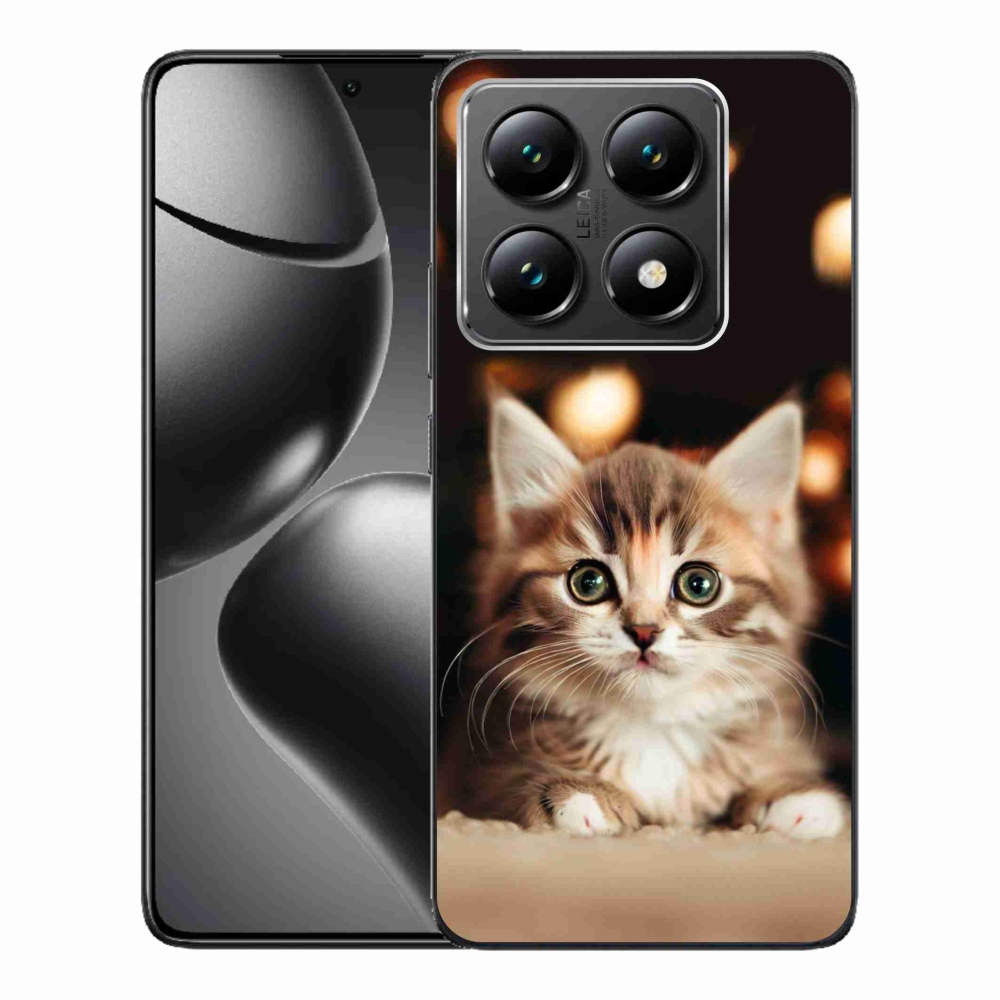 Gél borító mmCase a Xiaomi 14T-hez - aranyos cica 2