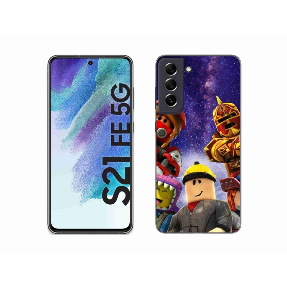 Gél védőburkolat mmCase Samsung Galaxy S21 FE 5G - roblox 3