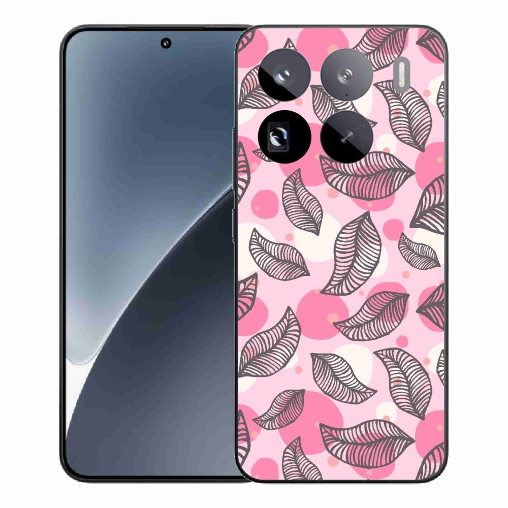 Gél borítás mmCase a Xiaomi 15 Pro-hoz - rajzfilmes hulló levelek