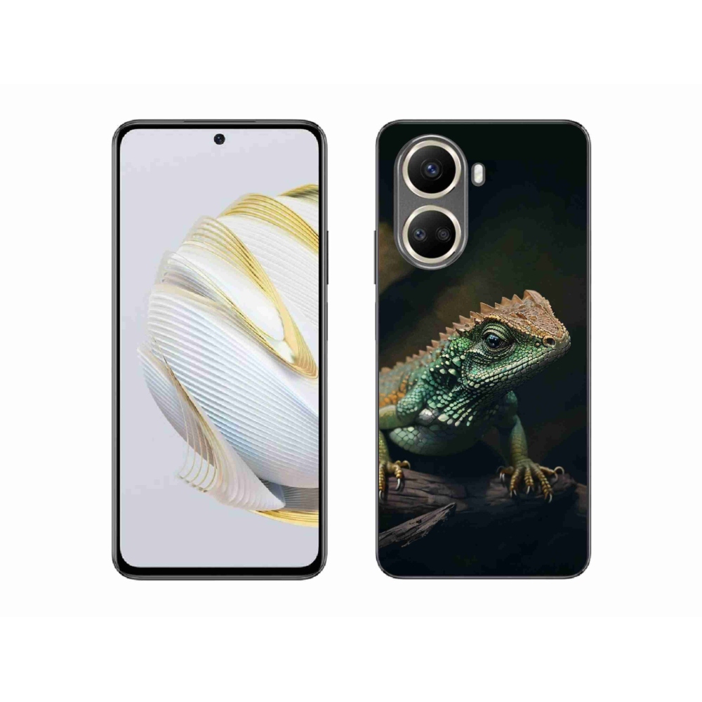 Gél borítás mmCase a Huawei Nova 10 SE számára - gyík