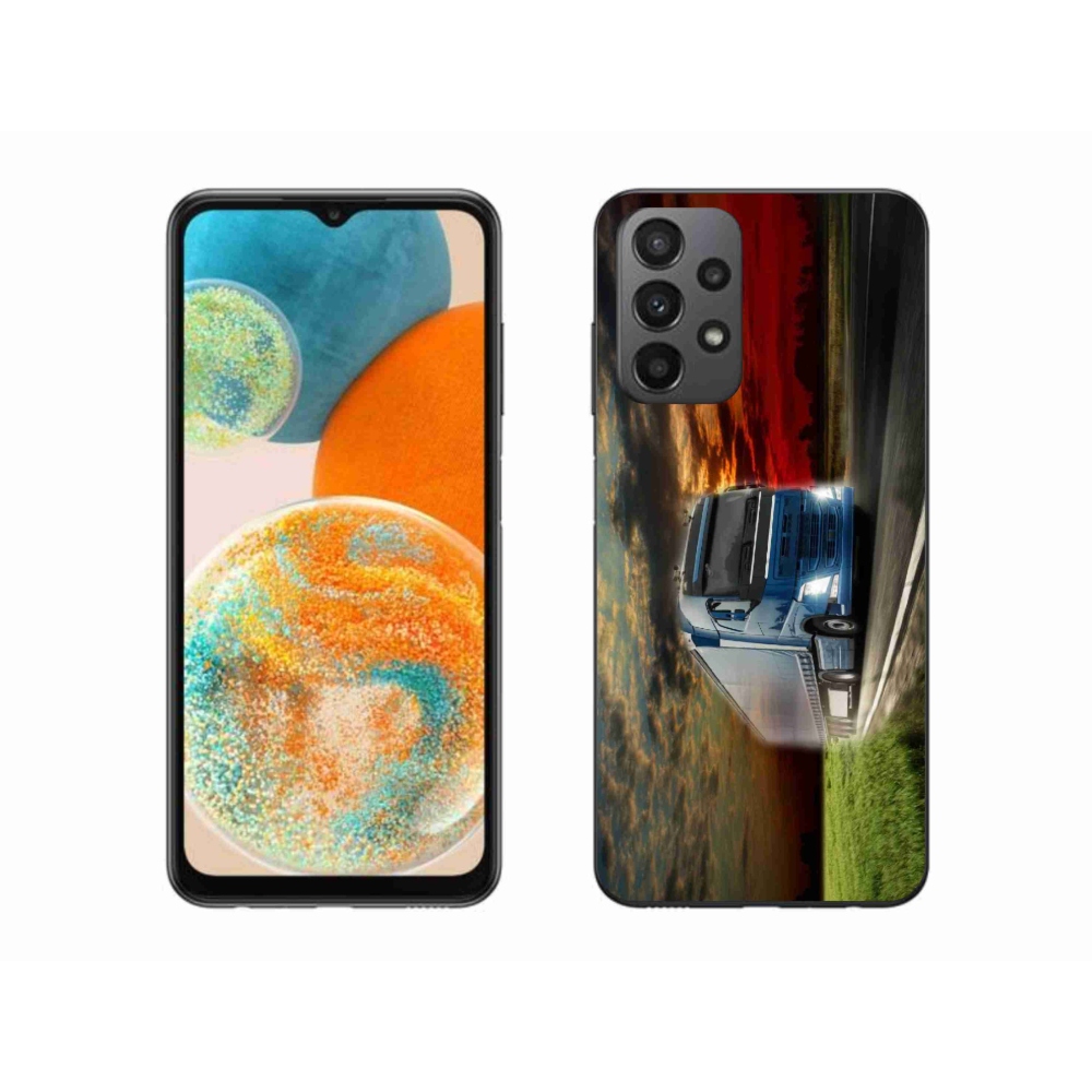 Gél borítás mmCase Samsung Galaxy A23 4G/5G - teherautó 4