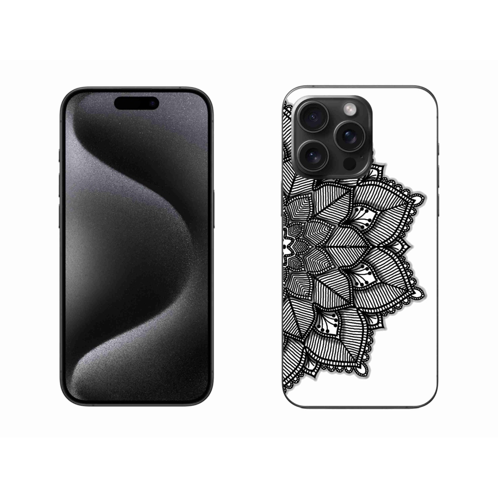 Zselés borítás mmCase iPhone 15 Pro Max készülékhez - mandala