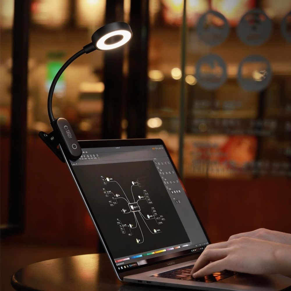 Tech-Protect LL100 LED olvasólámpa csiptetővel