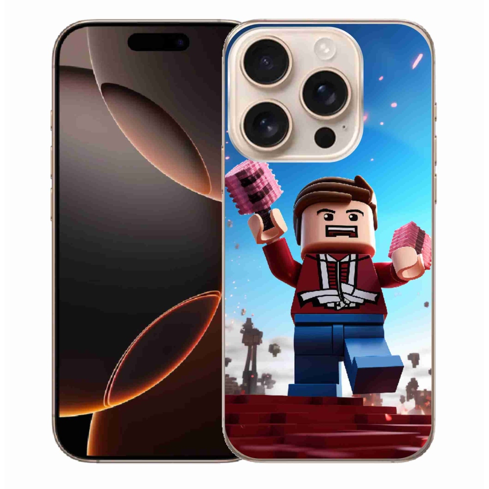 Zselés borítás mmCase iPhone 16 Pro Max készülékhez - roblox 2