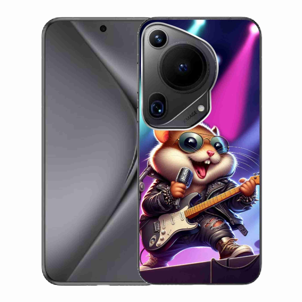 Gél borítás mmCase a Huawei Pura 70 Ultra - hamster rockerhez
