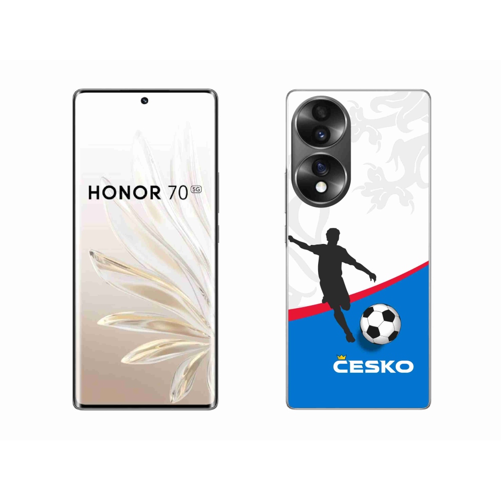 Gél borítás mmCase for Honor 70 - football Csehország 1
