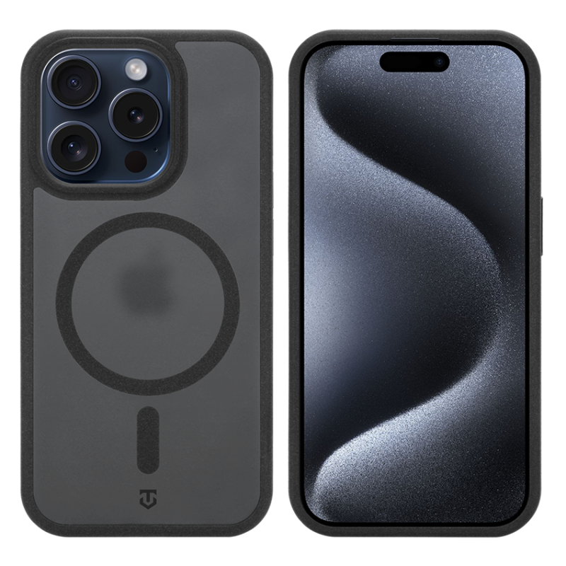 Tactical MagForce Hypersand tok az Apple iPhone 15 Pro-hoz, Asphalt színben