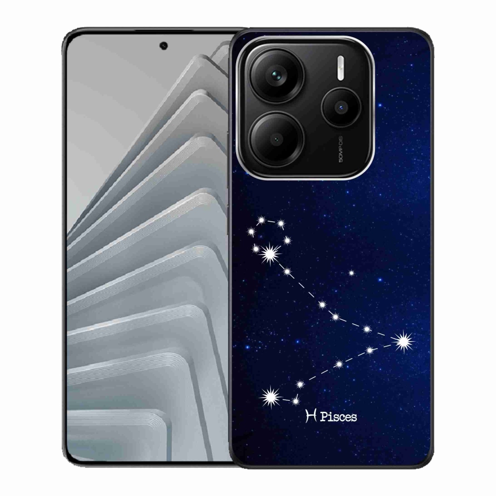 Gél borító mmCase a Xiaomi Redmi Note 14 5G számára - csillagkép Halak