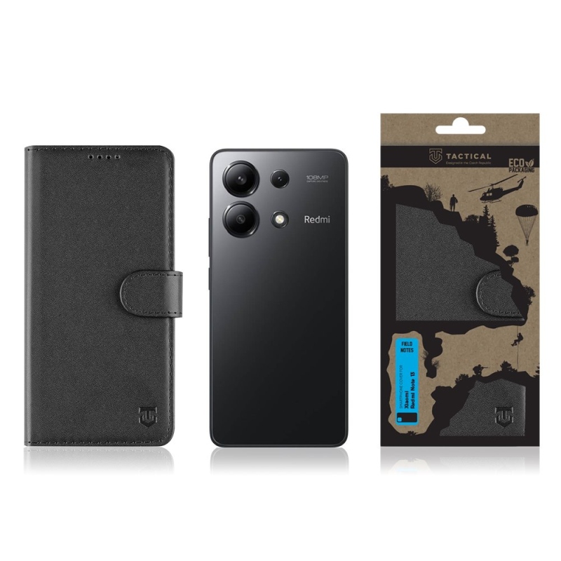 Taktikai terepi megjegyzések a Xiaomi Redmi Note 13 5G Black számára