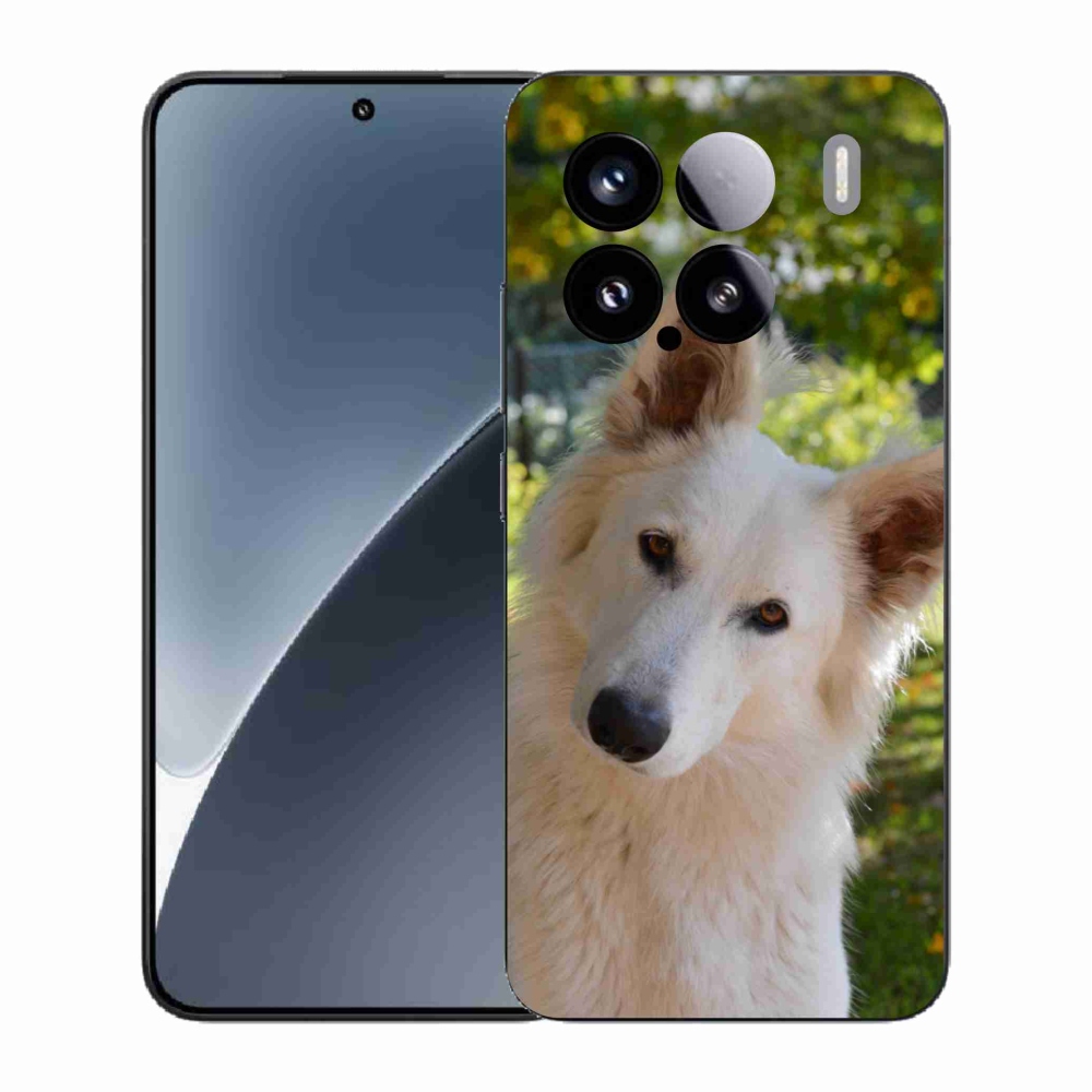 Gélburkolat mmCase a Xiaomi 15-hez - Fehér svájci juhász 1