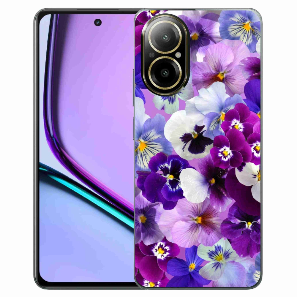 Gél borító mmCase a Realme C67 készülékhez - Virágok 9