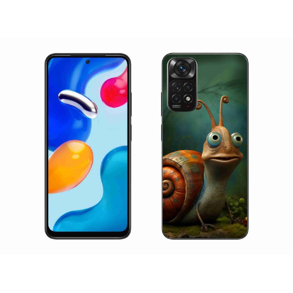 Gél borítás mmCase a Xiaomi Redmi Note 11S 4G-hez - csiga