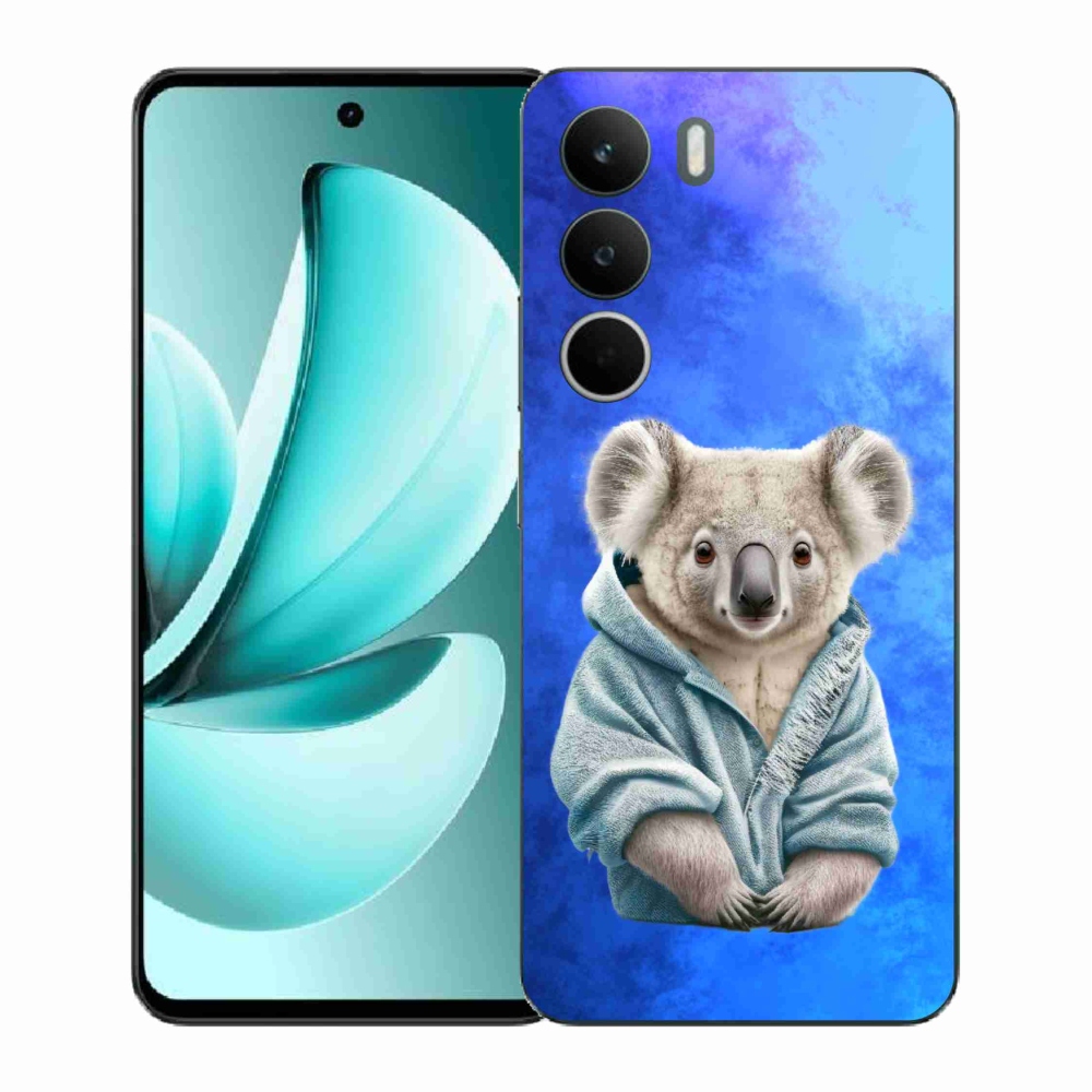 Gél borítás mmCase a Realme C71 készülékhez - koala pulóverben